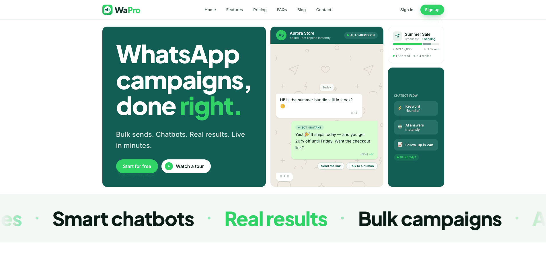 WaPro - WhatsApp Automation & Growth Engine